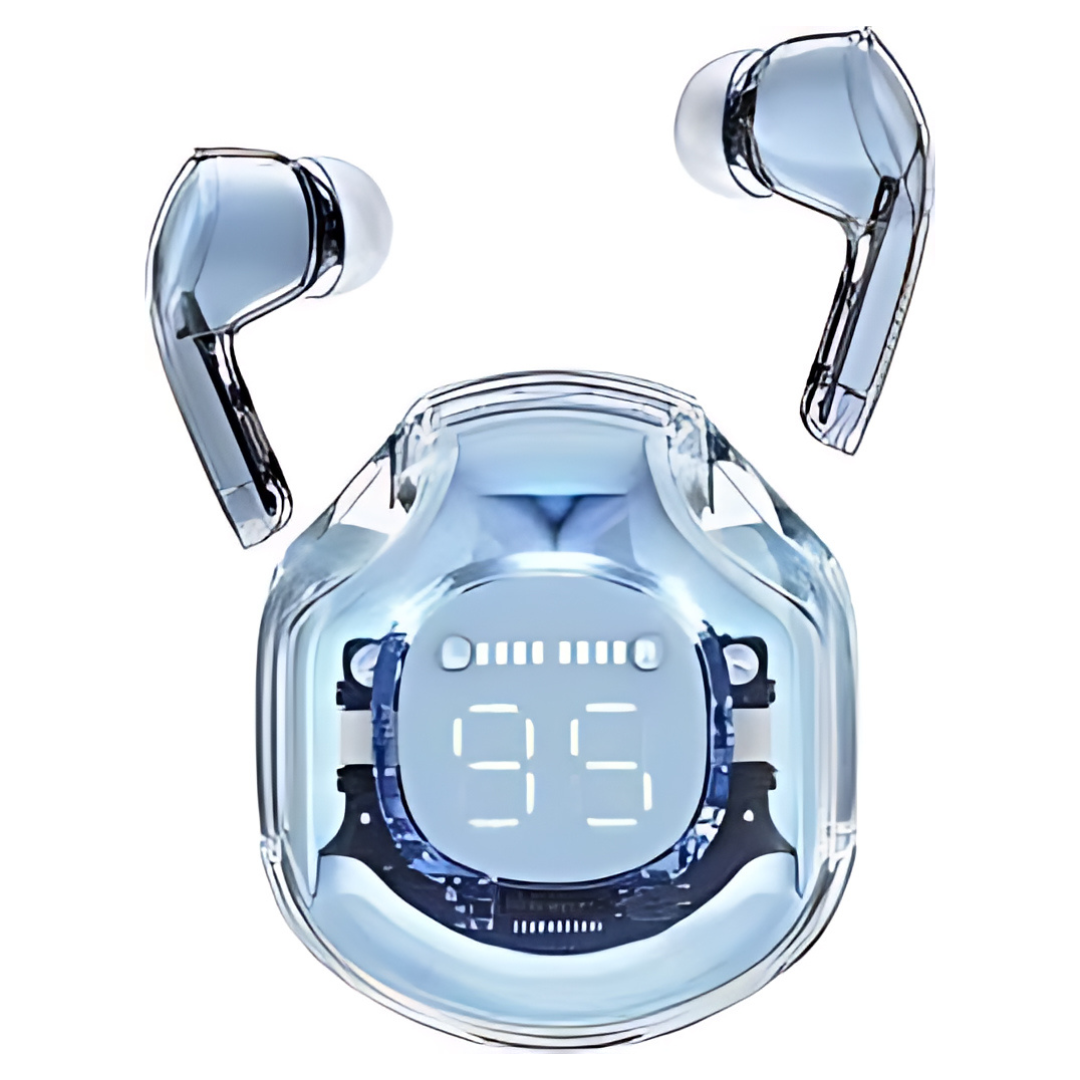 Air39 Wireless Earbuds | Bluetooth 5.3 | Clear Sound | Heavy Bass | Noise Reduction | LED Display - Random Color